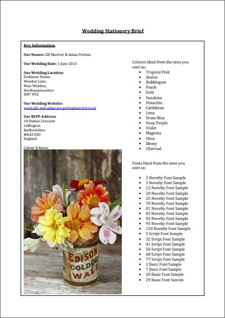 stationery brief 1