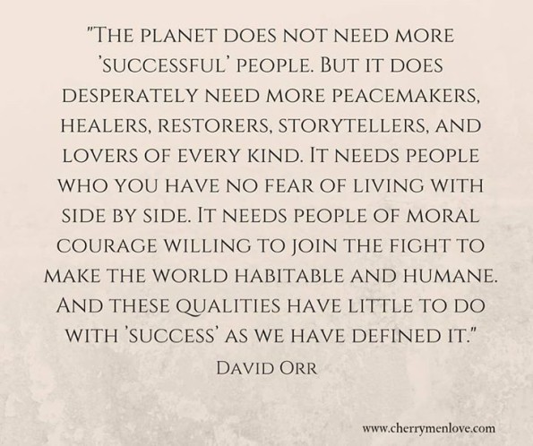 Shared by the lovely Cherry Menlove this week on Facebook - this is so so true :)