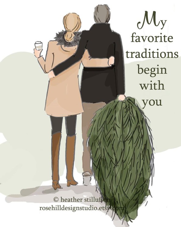 Christmas Traditions by Rose Hill Designs by Heather Stillufsen