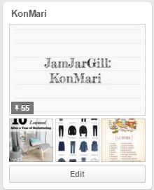 KonMari Pinterest Board Link
